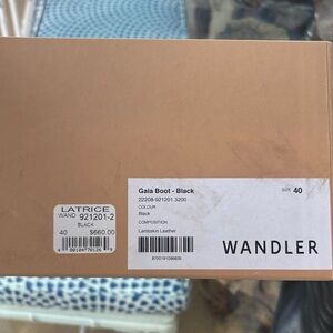 Wandler Gala Black Ankle Booties